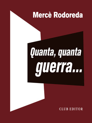 cover image of Quanta, quanta guerra...